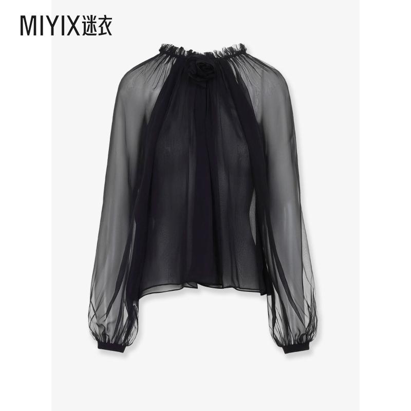 [秋冬新品]Alberta Ferretti 女款雪纺衬衫 迷衣时尚