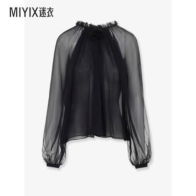 [秋冬新品]Alberta Ferretti 女款雪纺衬衫 迷衣时尚