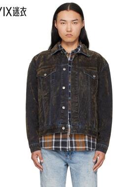 Ksubi 男款卡其色 & 蓝色 Oh G 牛仔夹克 迷衣时尚