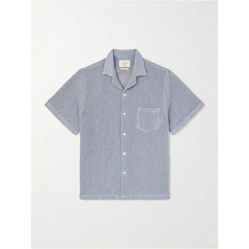 PORTUGUESE FLANNEL 男士 FW26 衬衫 Agora Camp-Collar 棉混纺