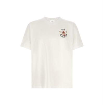 Casablanca 男士 FW26 T恤 'Casa Way' 印花