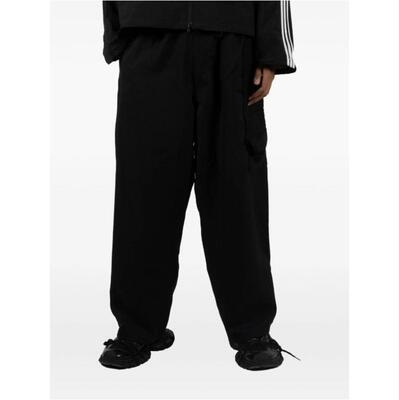 Y-3 男士 长裤 黑色 Sport Uniform Straight 工装裤