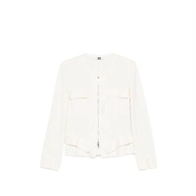 HIGH Everyday Couture 女士 SS26 夹克 高宝石蓝荷叶边装饰短裙