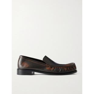 德赖斯·范诺顿 Noten 男士 SS26 棕色小牛皮 Dries 乐福鞋 Van