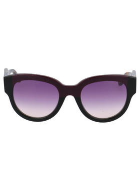 Marni 玛尼 女士 SS25 太阳镜 WINE 黑色醋纤太阳眼镜