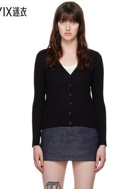 A.P.C. 女士 黑色 Katie Holmes 联名 Ambre 开衫 迷衣时尚