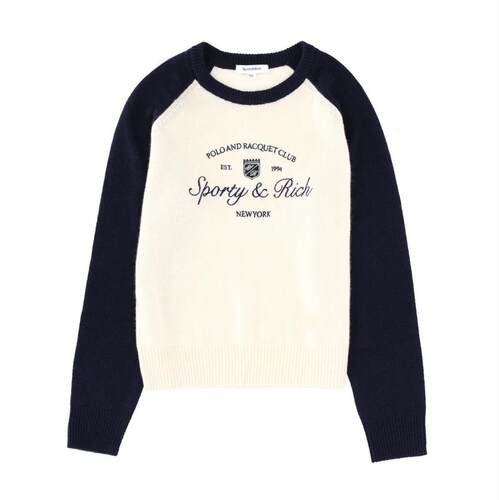 Sporty  Rich 中性（成人） FW25 毛衣 带Logo毛线衫