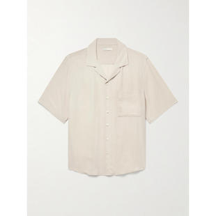衬衫 Vacation Camp Onia 真丝绉纱衬衫 FW25 Collar 男士