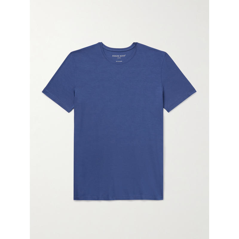 Derek Rose 男士 FW25 衬衫 Basel 弹力莫代尔针织T恤