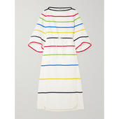 Rosie 缎带罗缎边棉质府绸中长连衣裙 中长连衣裙 Assoulin 女士