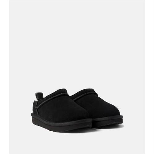 UGG Australia 中性（儿童） 短靴 超细皮毛饰边绒面革童鞋童装