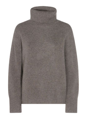 NOT SHY 女士 秋冬新品 针织衫 AUDREY 灰色羊绒针织衫