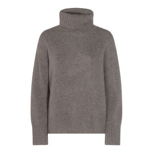 秋冬新品 女士 针织衫 AUDREY NOT 灰色羊绒针织衫 SHY