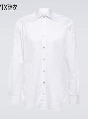 Kiton 男款棉质衬衫 迷衣时尚