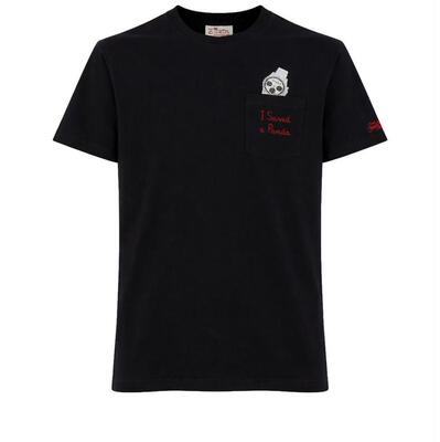 MC2 Saint Barth 男士 SS26 T恤 Trompe L’Oeil 口袋 T 恤
