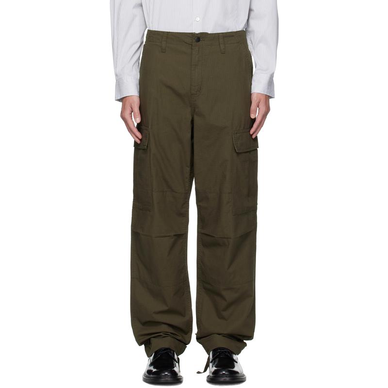 Carhartt WIP卡哈特 男士 长裤 绿色 Regular 工装裤