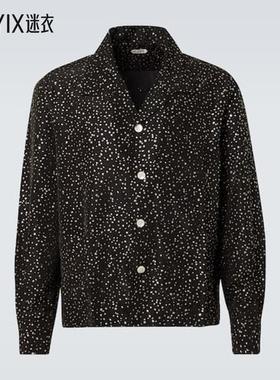 Bode 男款亮片罗缎衬衫 迷衣时尚