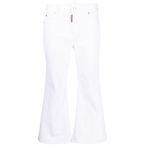 DSquared2 D二次方 女士 SS23 牛仔长裤 徽标牛仔裤