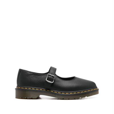 Dr. Martens 马丁博士 女士 芭蕾鞋 Elphie Virginia 玛丽珍黑色