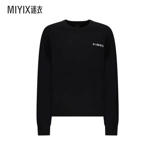 【早秋新品】Pinko女款 MARTINIQUE WS 混纺徽标毛线衫 迷衣时尚