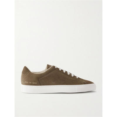 Common Projects 男士 SS26 运动鞋 复古经典款打蜡绒面