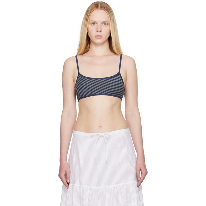 Paloma Wool 女士 背心 海军蓝 Chee 法式文胸