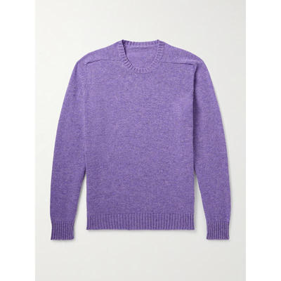 ANDERSON  SHEPPARD 男士 SS26 毛衣 Shetland 羊毛毛衣