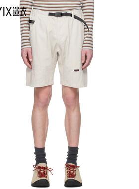 Gramicci小野人 男款灰白色 Gadget 短裤 迷衣时尚