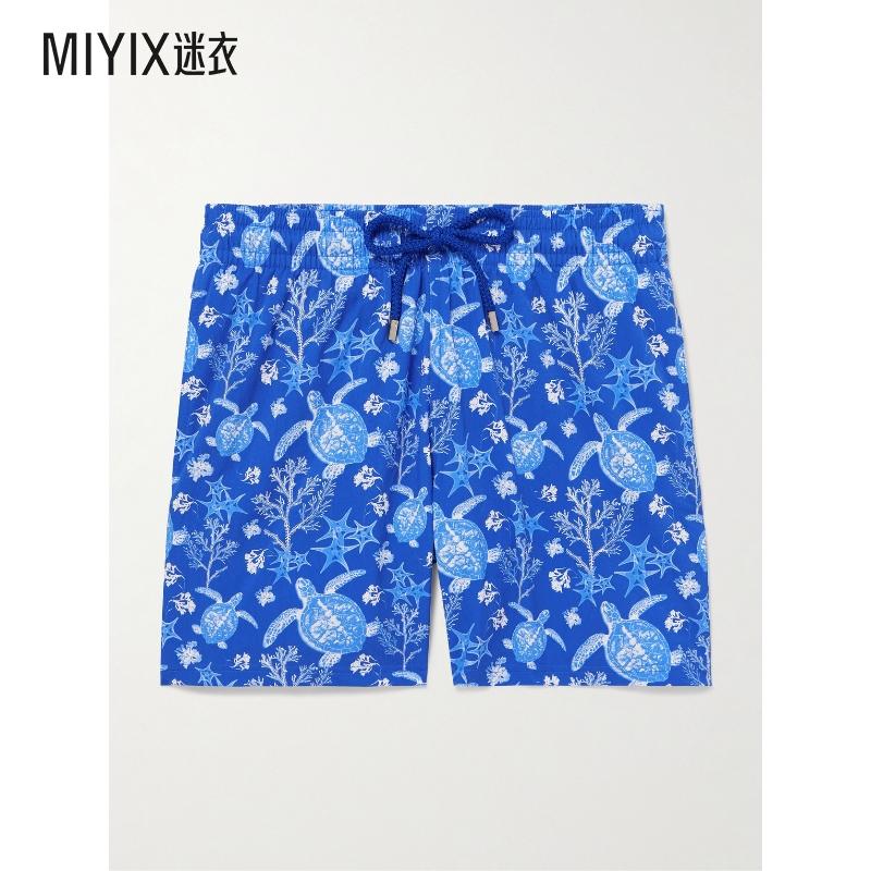 【早秋新品】Vilebrequin 男款Moonrise 直筒中长印花泳裤