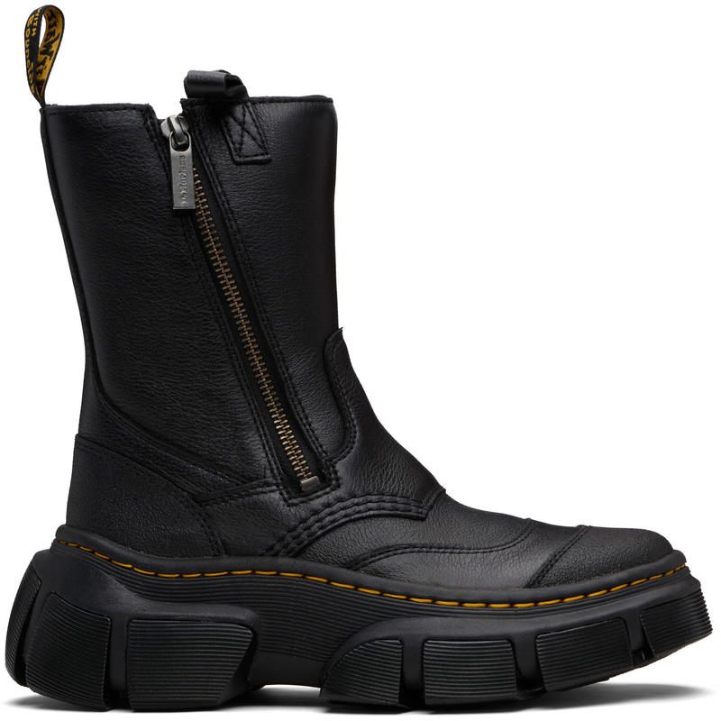 Dr. Martens马丁博士女士 中筒靴 黑色 DMXL Rigger 中筒靴