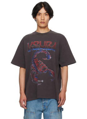 Ksubi 男士 T恤 黑色 Venom Ekcess T 恤