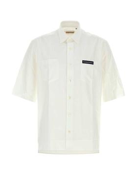 Namacheko 男士 SS25 衬衫 Guardia 白色府绸衬衫