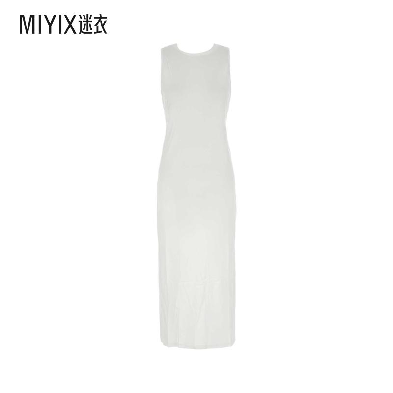 【春夏新品】LOU LOU 女款Rayna 白色棉质连衣裙 迷衣时尚