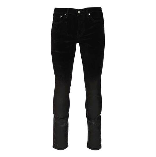 Purple Brand 男士 FW25 牛仔长裤 P001 植绒牛仔裤