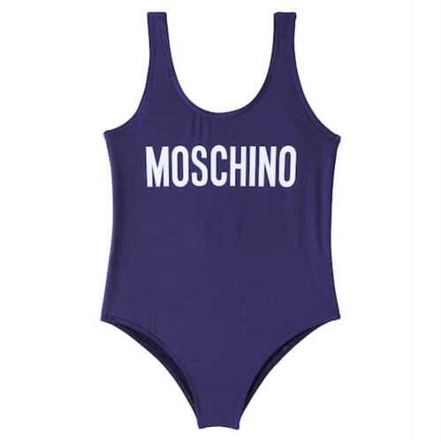 Moschino 莫斯奇诺 中性（儿童） 连体泳衣 徽标印花泳衣童装