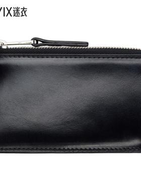 Lemaire 女款黑色 Patina Zip Coin 卡包 迷衣时尚