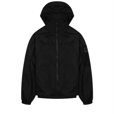 C.P. Company 男士 SS26 夹克 CP公司徽标贴片连帽