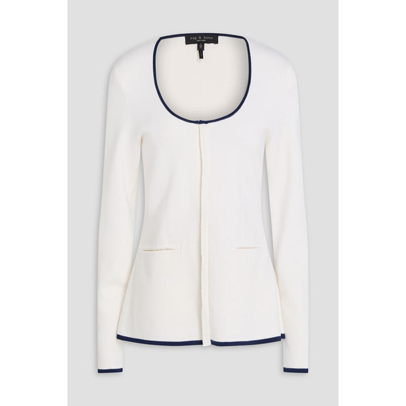 Rag  Bone 女士 开衫 Ella 美利奴羊毛羊毛混纺针织开衫