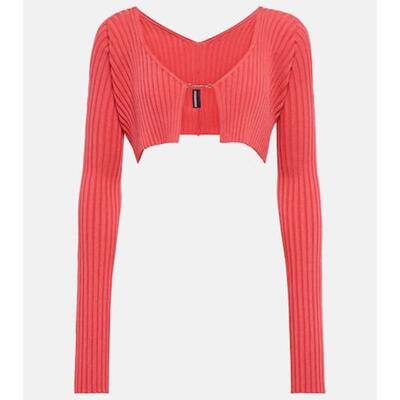 Jacquemus 雅克慕斯 女士 开衫 La Maille Pralu 短款针织