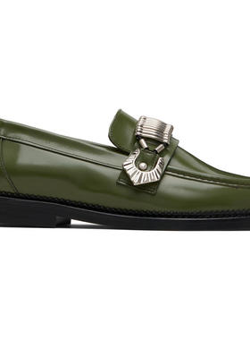 Toga 男士 乐福鞋 独家发售卡其色 Polido 乐福鞋