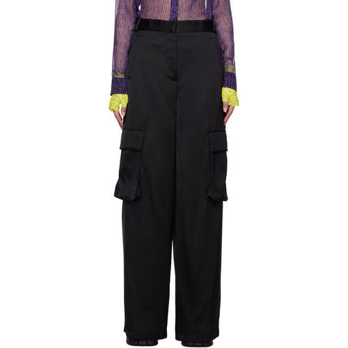 Versace 范思哲 女士 FW23 长裤 Versace 黑色工装裤