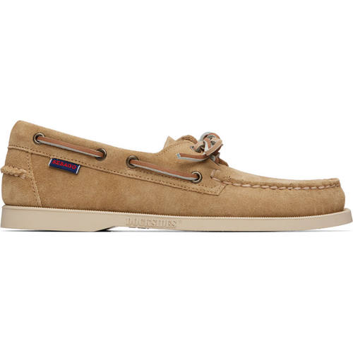 Sebago 仕品高 男士 休闲皮鞋 驼色 Portland Flesh Out 帆船鞋