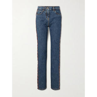 艾绰 刺绣高腰细脚牛仔裤 女士 牛仔长裤 SS25 Etro