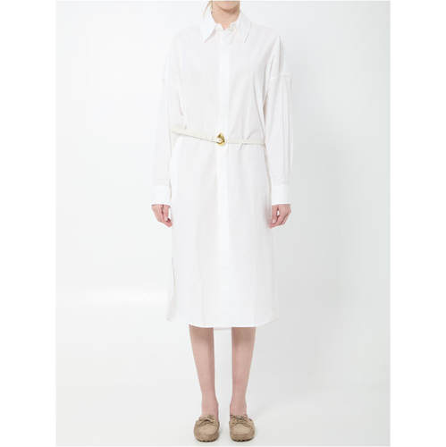 The Frankie Shop 女士 SS26 连衣裙 BLOOM 有机棉衬衫式