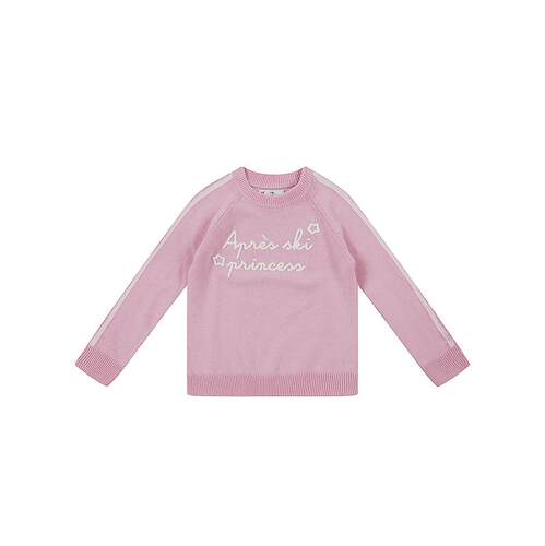 MC2 Saint Barth 女童 FW25 卫衣 粉色毛线衫童装