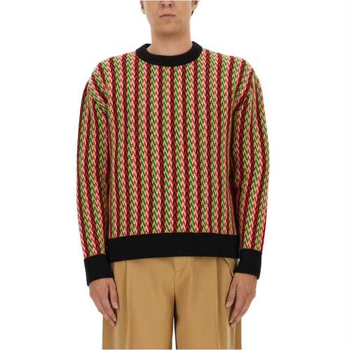 Lanvin 浪凡 男士 FW23 毛衣 人字形图案