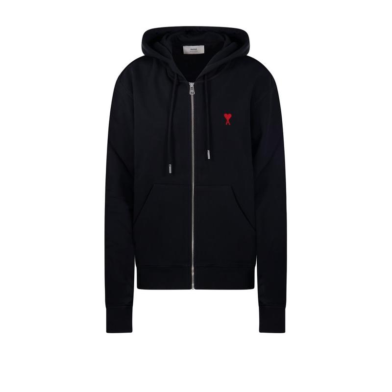 Ami Paris 男士 秋冬新品 卫衣 拉链连帽衫