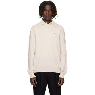 A.P.C. 男士 上衣 灰白色 Gabin 针织衫