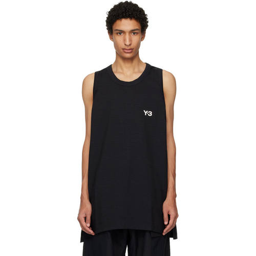 Y-3 男士 SS26 背心 黑色 Elegant Basketball Jersey