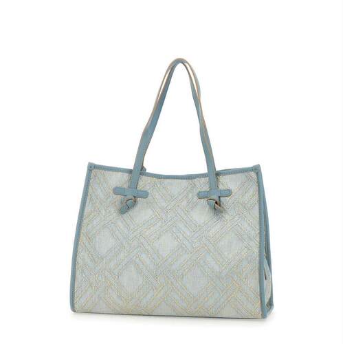Gianni Chiarini 女士 SS25 托特包 Marcella 提花购物袋